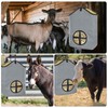 3 PCS Goat Hay Feeder,Hay Bags for Horses,Goats,Donkeys with Reinforced
