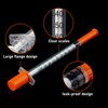 1ml/cc 30G 1/2 Inch Syringes, Scientific Lab Syringe, Individually Wrapped,