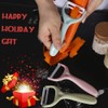 BITEFU Set of 6 Colourful Peelers, Ceramic Peelers for Vegetables,