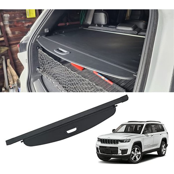 Vesul Retractable Cargo Cover Compatible with Jeep Grand Cherokee L