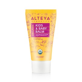 Alteya Organic Kids and Baby Balm 30 ml - USDA Certified Organic AWARD WINNING Natural Baby Skin Care Treatment - Soothing and nourishing moisturizer for Dry & Sensitive skin