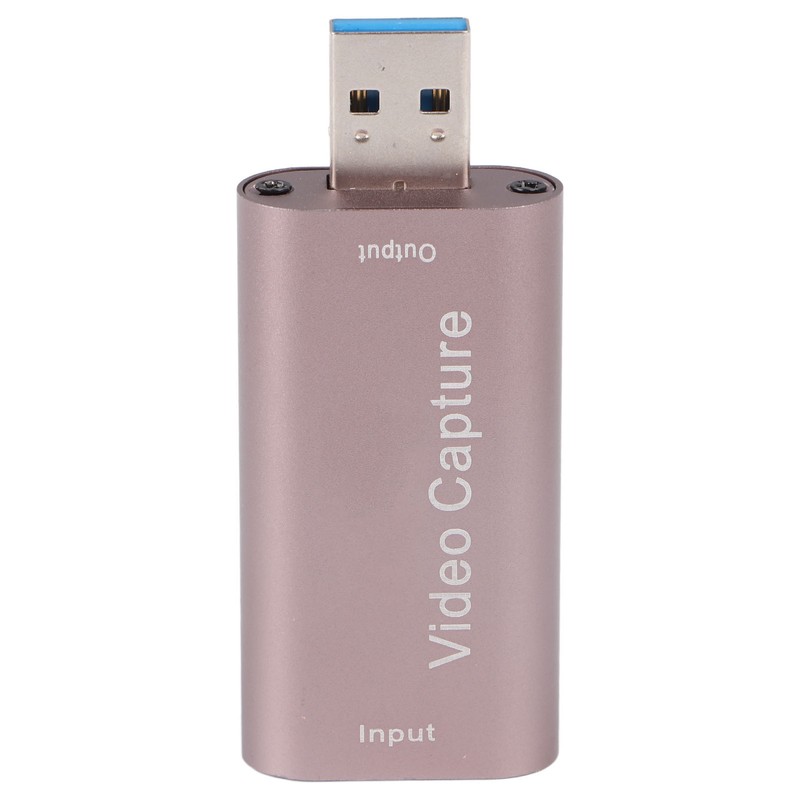 Video Capturing Card 1080P 60Hz USB Interface HD Input Aluminum