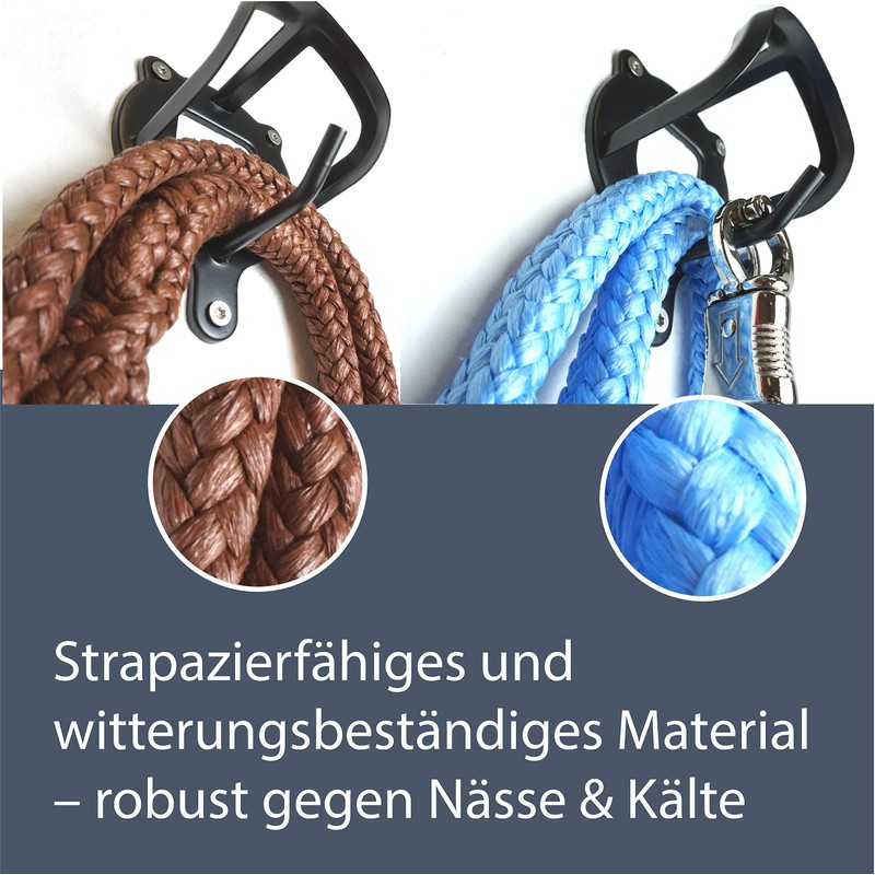 Lead Rope with Panic Hook, for Horses, Ponies, Shetty, Donkey,