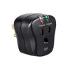 Monoprice 115877 1 Outlet Portable Mini Power Surge Protector Wall