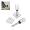 2pcs Stainless Steel Fin Screw Fin Screw Plate Set Nut