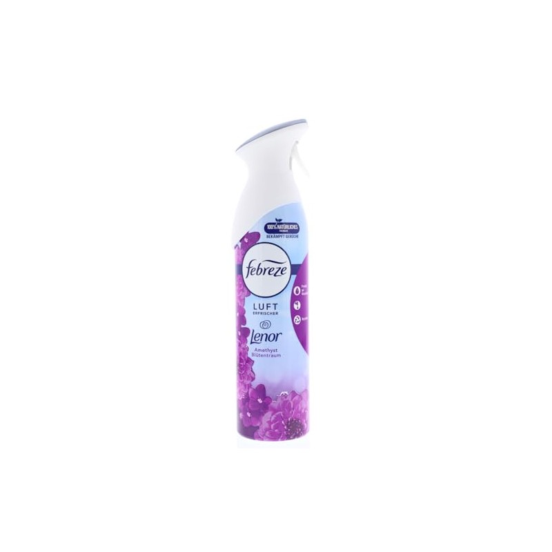 2 x Febreze Lufterfrischer Lenor Amethyst Blütentraum je 300ml entfernt