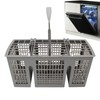 Utensil Holder for Dishwasher - Dishwasher Silverware Basket Replacement -