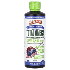 Balins Vegetable Total Omega Pomegranate Blueberry Smoothie 16 oz 454 g, 1 pack, 454g / 발린스 식물성 토탈 오메가 석류 블루베리 스무디 16 oz 454 g, 1개, 454g