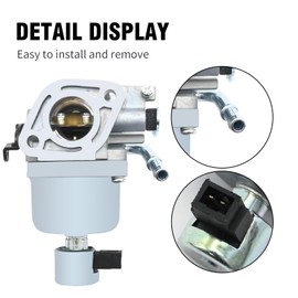 JUUDDENPARTS 699807 Carburetor Tune up Kit Replacement for brigs-straton 697722 401577 406577 407577 4025A7-0224 4035A7-0409 20HP Engine Tractor