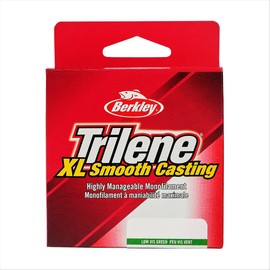 Berkley Trilene® XL®, Low-Vis Green, 10lb | 4.5kg, 110yd | 100m Monofilament Fishing Line, Suitable for Freshwater Environments