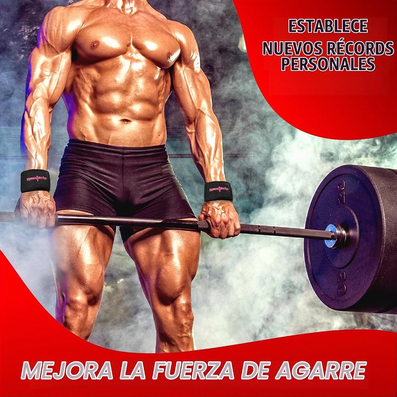 Correas de levantamiento de anime Correas de muñeca acolchadas para