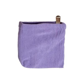 Mini Makeup Bag for Women Purse, Mini Storage Bag Corduroy Exquisite Makeup Bag Portable Travel Small Capacity wash and dustproof Storage Bag (Purple, One Size)
