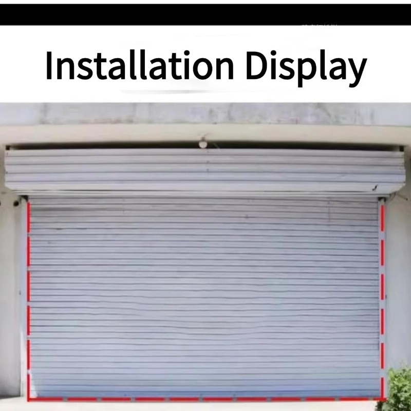 Garage Door Seal, 3 Metres, Weatherproof Rubber Seal for Top