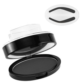 Boobeen Eyebrow Seal Stamp Powder - Waterproof 3 Seconds Eye Make Up Nature Coloring Kit - Creates Natural Looking Brows for Makeup Beginners