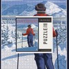 Skier Admiring, Steamboat Springs, Colorado (1000 Piece Puzzle, Challenging Jigsaw