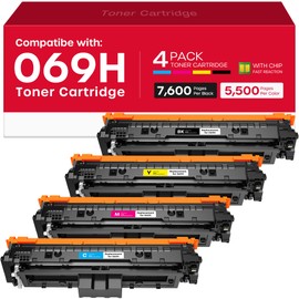 iNKPAD 069H Toner Cartridge Set Compatible with Canon 069H 069 Toner