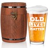 Lighten Life Old Lives Matter - Vaso de cerveza de