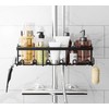 HouseUp Shower Shelf No Drilling Shower Shelf for Shower Rods
