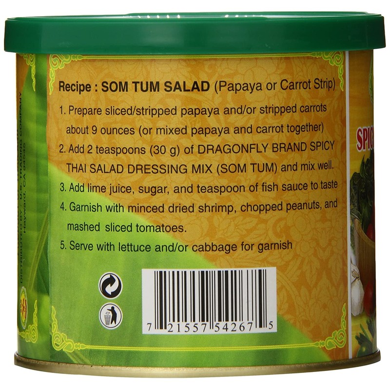 Spicy Thai Salad Dressing Mix (Som Tum) 8 oz