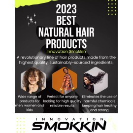 INNOVATION SMOKKIN Pro Edge Hair Styling Gel - Alcohol Free 4 FL Oz Lemon berry