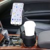 2 in 1 Car Cup Holder Expander Adapter Phone Holder