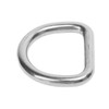 10 PCS 316 Stainless Steel D Ring Seamless Welded Hardware