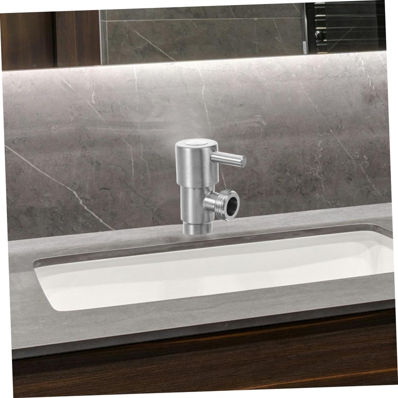 Operitacx Stainless Steel Angle Valve For Sink Faucets Compact Triangular