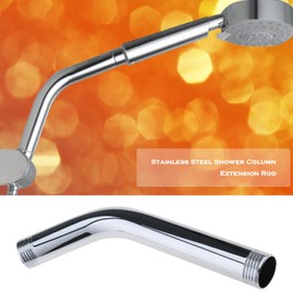 EMSea Universal G1/2" Handheld Shower Arm Extra Hose Pipe Elbow Shower Arm Extension Stainless Steel Shower Head Elbow Adapter Home Accessories