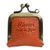 Rinori Leather Accessory Case, Genuine Leather, Portable, Cute Mini Treasure,