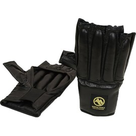 MARTIAL WORLD PG36-M-BK Knuckle Punching Gloves Boxing Black M