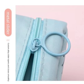 Adorable Pink Peri - Reusable Sanitary Napkin Pads Storage Bag Portable for Women Girls | Made of Nylon Water Resistance Reusable | Zero Waste Period (Girl)