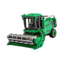 F Fityle Kids Harvester Toy Children Agricultural Machinery Playset Pretend Play Harvester Farm Tractor Toy for for Kids, Green