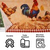 aiwkjdns 3 Piece Chicken Kitchen Curtains and Valances Set for