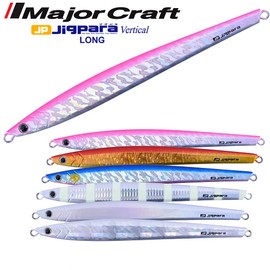 Major Craft Jigpara JPVL-150 Vertical Long Metal Jig, #22 Crushed Silver