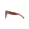 Coach HC8264 Sunglasses, Petal Tortoise/Purple Clear Gradient, 56 mm