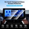 Canvcle 2PCS Screen Protector for 2021-2025 Toyota Venza, 12.3 Inch