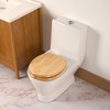 Toilet Seat, Solid Wood, Pine Wood, High Gloss Finish, PIKLiDS