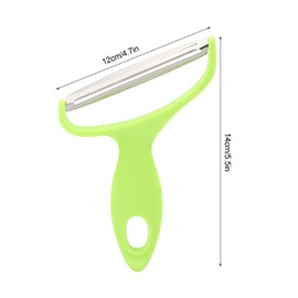 Pack of 2 Vegetable Peelers, Home Peeler, Universal Stainless Steel, Wide Mouth Fruit Peeler, Cabbage, Potato Grater, Vegetable Cutting Machine for Restaurants, Kitchen