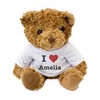 NEW - I LOVE AMELIA - Teddy Bear - Cute