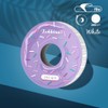 STALEKS Pro Bobbinail - Lima desechable, color blanco, autoadhesiva, rollo