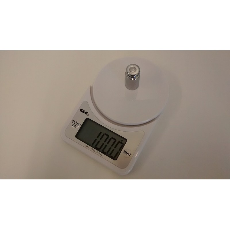 500g/0.1g KF Küchenwaage - Briefwaage Tischwaage Digitalwaage G&G