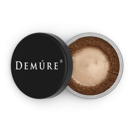 Demure Mineral Make Up, Mineral Foundation Makeup, Concealer Makeup, Natural Makeup Made with Pure Crushed Minerals, Loose Face Powder. Demure Mineral Makeup (Espresso)