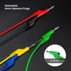 Hopbucan Pack of 5 Test Hooks Wire Stackable Banana Plug
