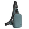 Travelon Anti-Theft The Voyages Compact Sling, Slate Blue, One Size