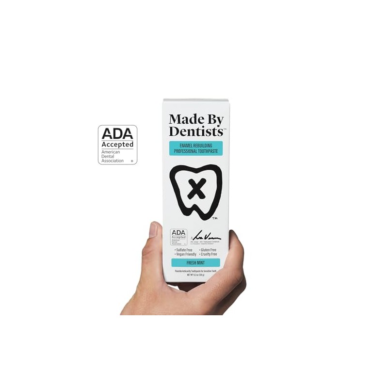 Made by Dentists Professional Enamel Rebuilding Toothpaste - 2 Pack