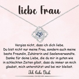 wynn's Gifts for Women, Necklace For My Daughter, Wife, Girlfriend, Necklace for Daughter, Wife, Girlfriend, Soulmate, Sweetheart Gift for Graduation, Birthday, Valentine's Day, Anniversary, Mother's