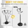 BESy Toilet Paper Holder Free Standing Bathroom Toilet Tissue Holder