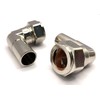 Greened House 90 Degree Elbow Radiator Valve 15mm (Pair) for