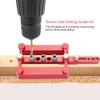 6/8/10mm Self Centering Dowelling Jig Dowel Hole Drilling Guide DIY