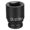 HARFINGTON 4 Point Square Socket 1/2" Drive 20mm Metric Square